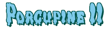 Rendering "Porcupine II" using Drippy Goo