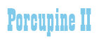 Rendering "Porcupine II" using Bill Board
