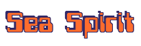 Rendering "Sea Spirit" using Computer Font