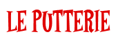 Rendering "LE PUTTERIE" using Cooper Latin