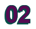 Rendering "02" using Arial Bold