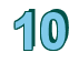 Rendering "10" using Arial Bold