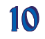 Rendering "10" using Black Chancery