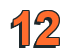 Rendering "12" using Arial Bold