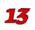 Rendering "13" using Braveheart