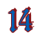 Rendering "14" using Anglican