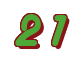 Rendering "21" using Anaconda