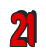 Rendering "21" using Callimarker