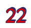 Rendering "22" using Agatha