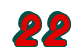 Rendering "22" using Anaconda
