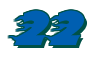 Rendering "22" using Blazed