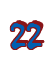 Rendering "22" using Buffied