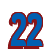 Rendering "22" using Callimarker