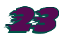 Rendering "23" using Blazed