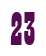 Rendering "23" using Bill Board