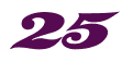 Rendering "25" using Bulletin