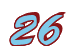 Rendering "26" using Brush Script