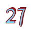 Rendering "27" using Agatha