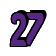 Rendering "27" using Callimarker