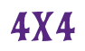 Rendering "4x4" using ActionIs