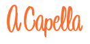 Rendering "A Capella" using Bean Sprout