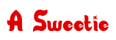 Rendering "A Sweetie" using Candy Store