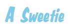 Rendering "A Sweetie" using Big Nib