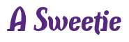Rendering "A Sweetie" using Color Bar