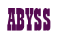 Rendering "ABYSS" using Bill Board