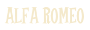 Rendering "ALFA ROMEO" using Cooper Latin