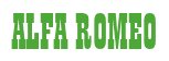 Rendering "ALFA ROMEO" using Bill Board