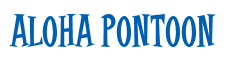Rendering "ALOHA PONTOON" using Cooper Latin