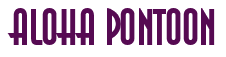 Rendering "ALOHA PONTOON" using Asia