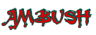 Rendering "AMBUSH" using Buffied