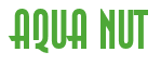 Rendering "AQUA NUT" using Asia
