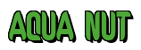 Rendering "AQUA NUT" using Callimarker