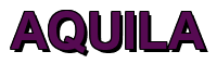 Rendering "AQUILA" using Arial Bold