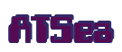 Rendering "ATSea" using Computer Font