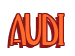 Rendering "AUDI" using Deco