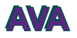 Rendering "AVA" using Arial Bold