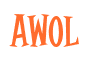 Rendering "AWOL" using Cooper Latin