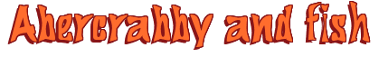 Rendering "Abercrabby and fish" using Bigdaddy
