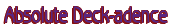 Rendering "Absolute Deck-adence" using Beagle