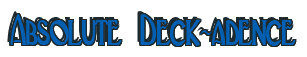 Rendering "Absolute Deck-adence" using Deco