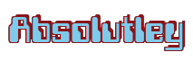 Rendering "Absolutley" using Computer Font