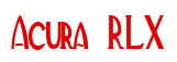Rendering "Acura RLX" using Deco