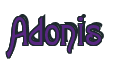 Rendering "Adonis" using Agatha