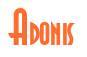 Rendering "Adonis" using Asia