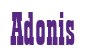 Rendering "Adonis" using Bill Board