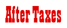 Rendering "After Taxes" using Bill Board